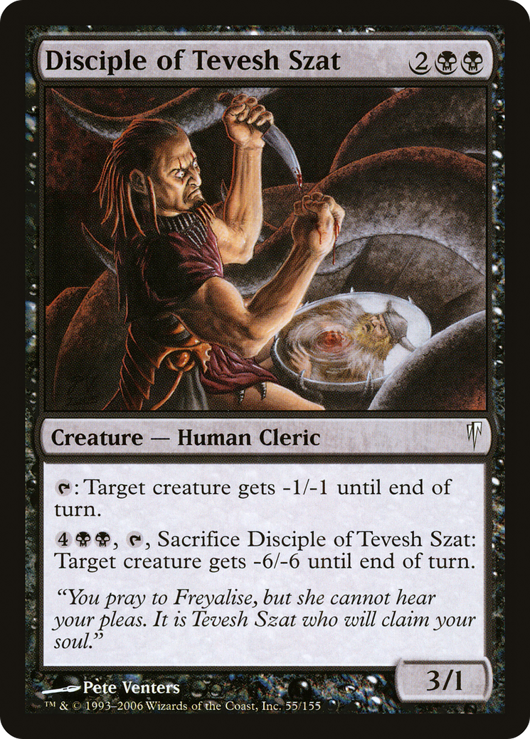 Disciple of Tevesh Szat Card Image
