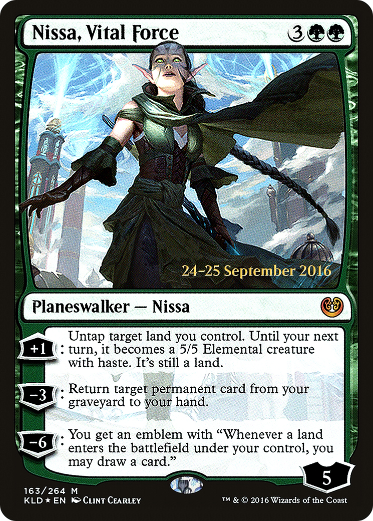 Nissa, Vital Force Card Image