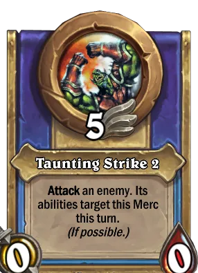 Taunting Strike 2 Card Image