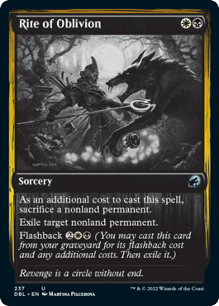Rite of Oblivion Card Image