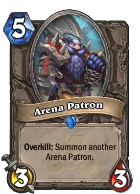 Arena Patron Card Image