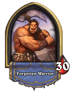 Forgotten Warrior Card Image