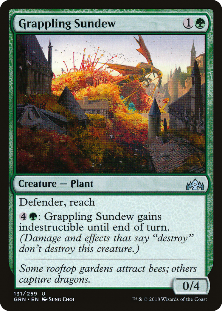 Grappling Sundew Card Image