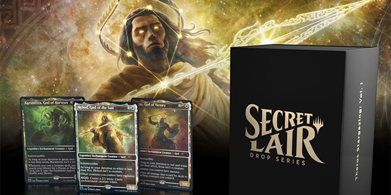 Magic's Secret Lair Returns this Weekend to Celebrate the Gods of Theros and the Magic World Championship