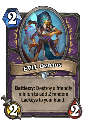 EVIL Genius Card Image