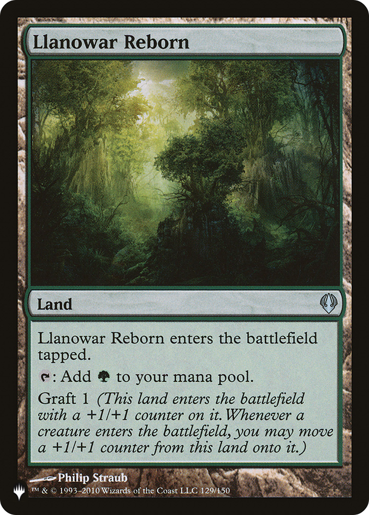 Llanowar Reborn Card Image