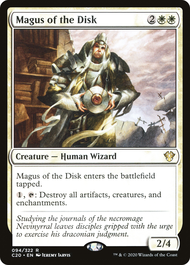 Magus of the Disk Card Image