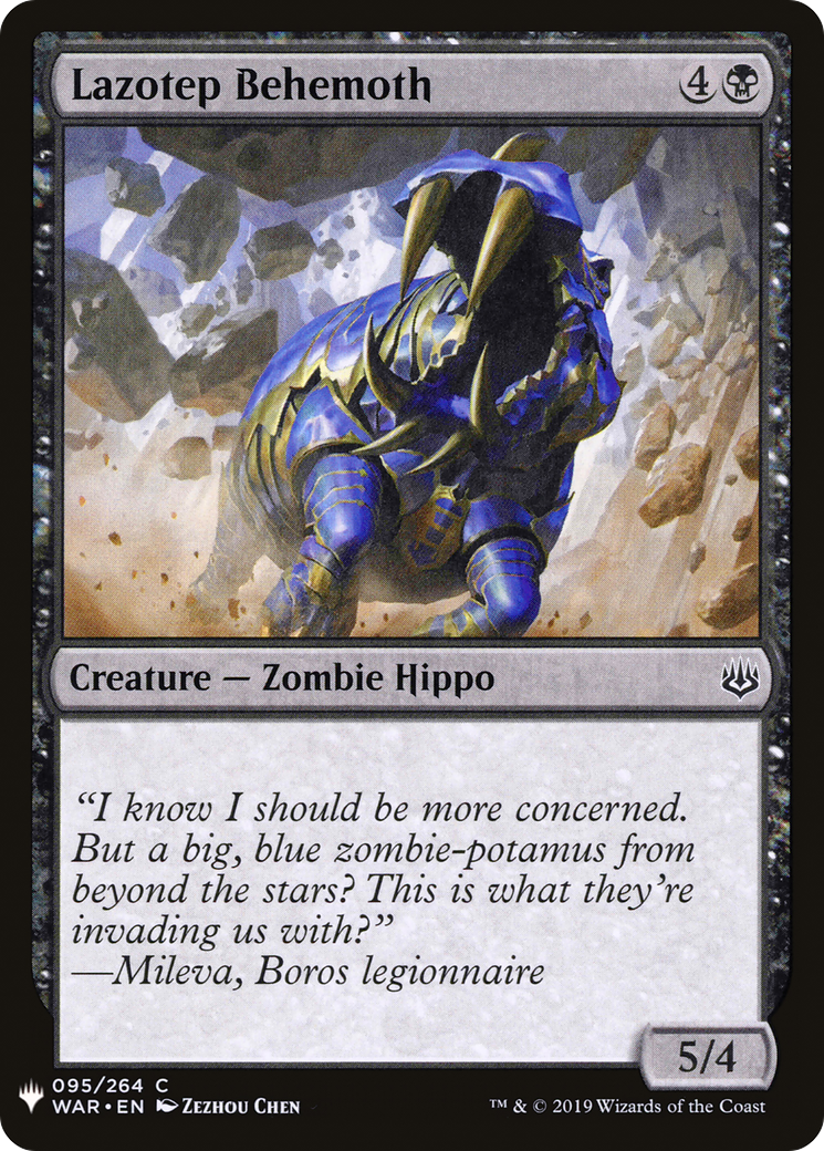 Lazotep Behemoth Card Image