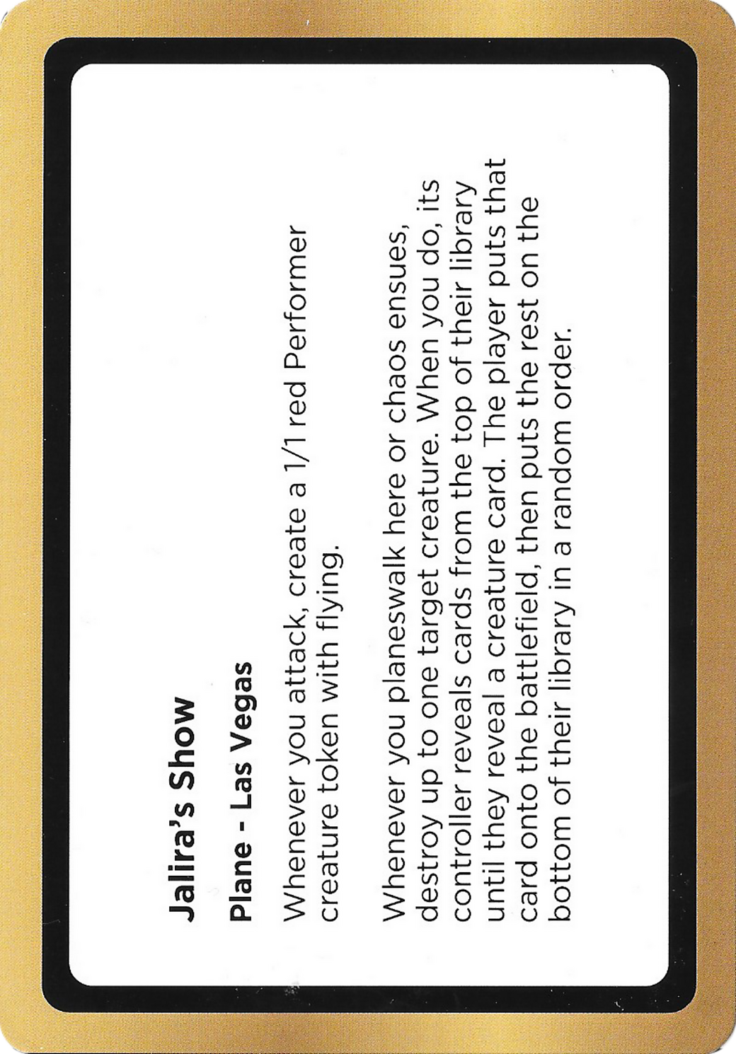 Jalira's Show Card Image