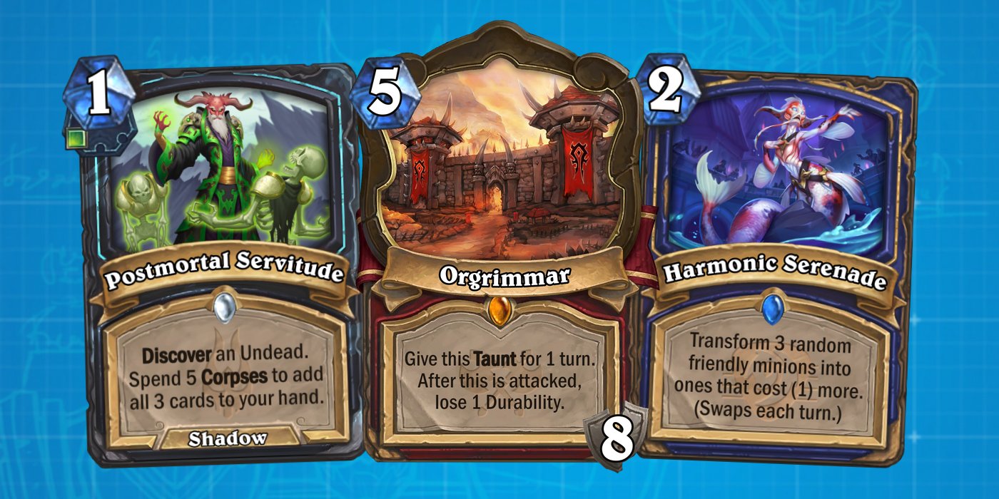 Hearthstone Weekly Card Design Competition Season 6 Recap - Hearthstone Fan Community Spotlight