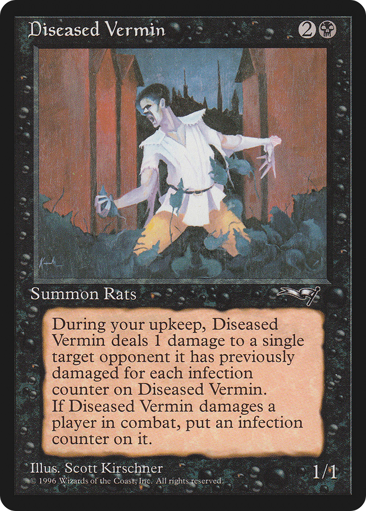 Diseased Vermin Card Image