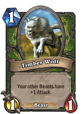 Timber Wolf Card Image