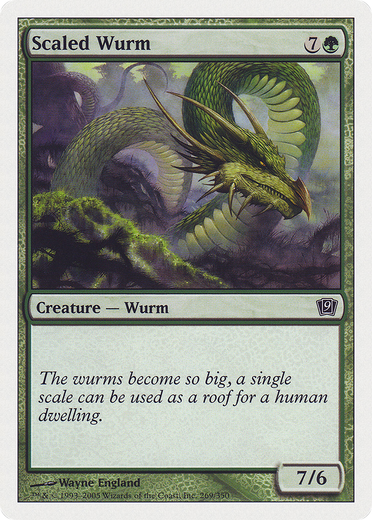 Scaled Wurm Card Image