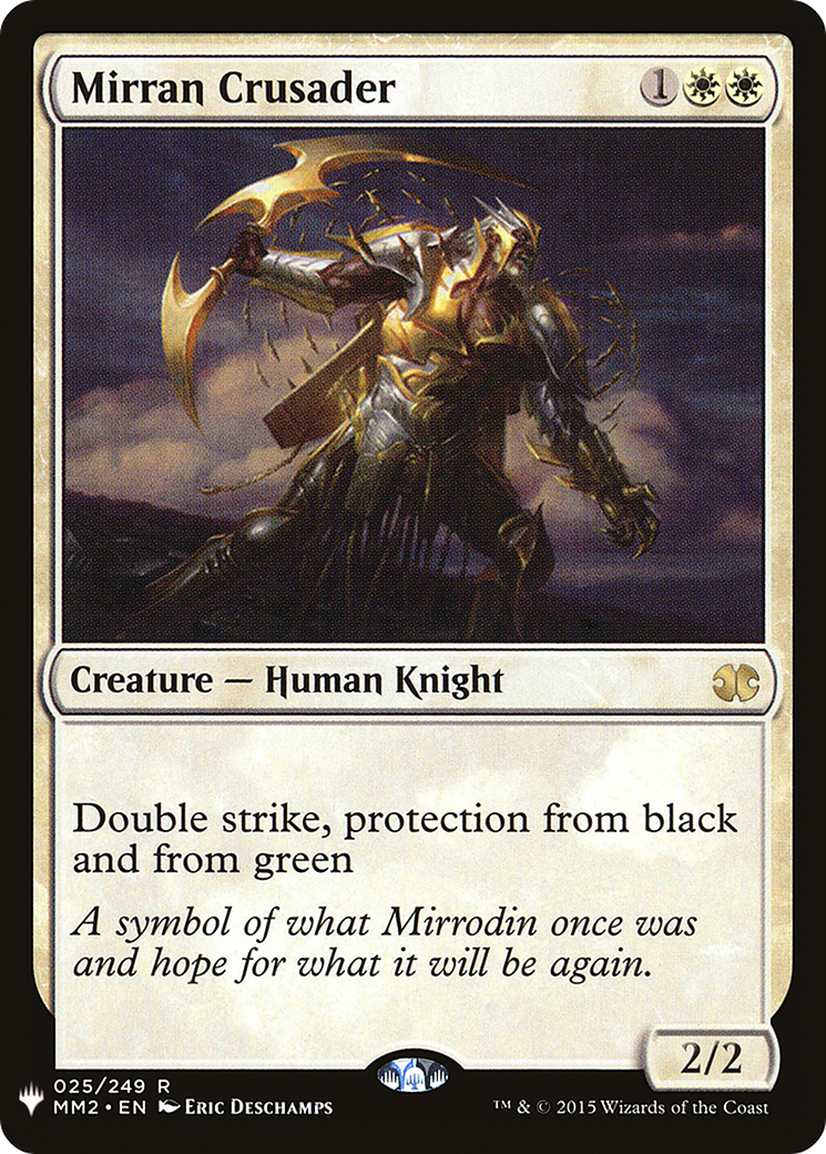 Mirran Crusader Card Image