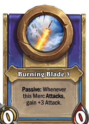 Burning Blade 3 Card Image