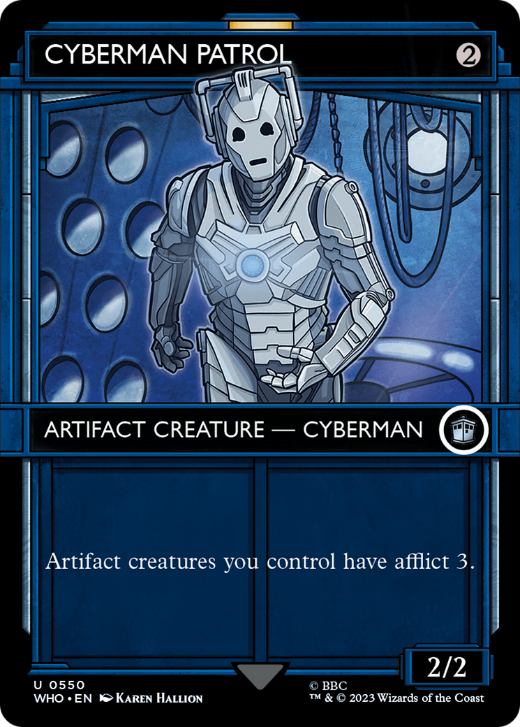 Cyberman Patrol Card Image