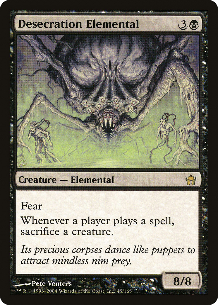 Desecration Elemental Card Image