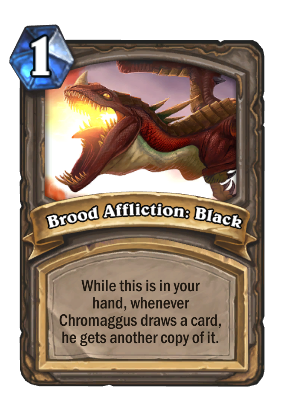Brood Affliction: Black Card Image