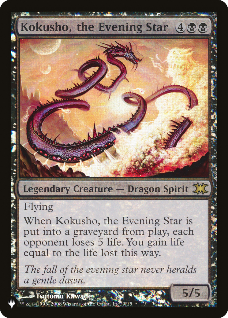 Kokusho, the Evening Star Card Image