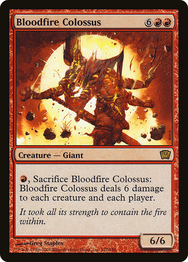 Bloodfire Colossus Card Image