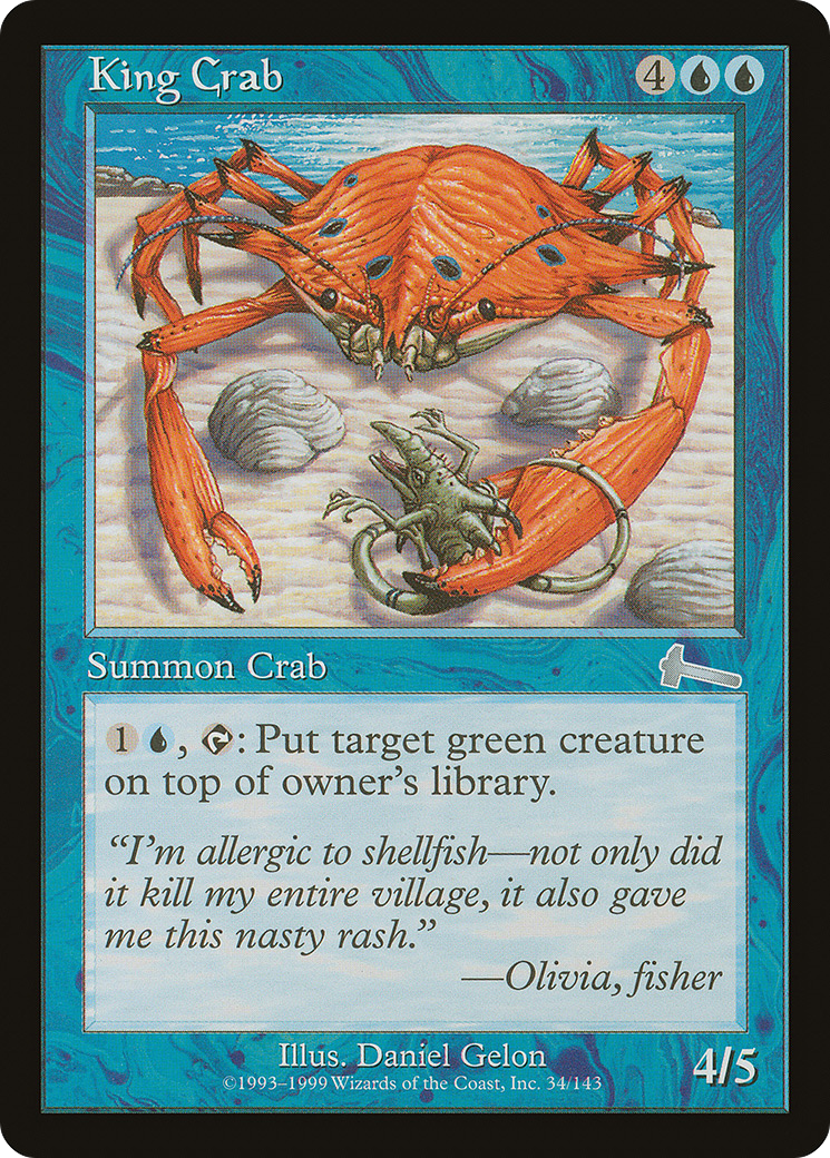 King Crab Card Image