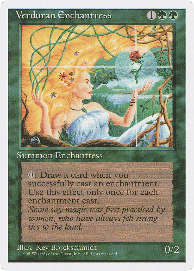 Verduran Enchantress Card Image