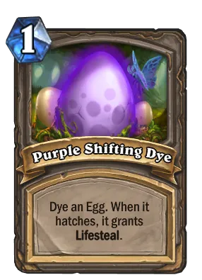 Purple Shifting Dye Card Image