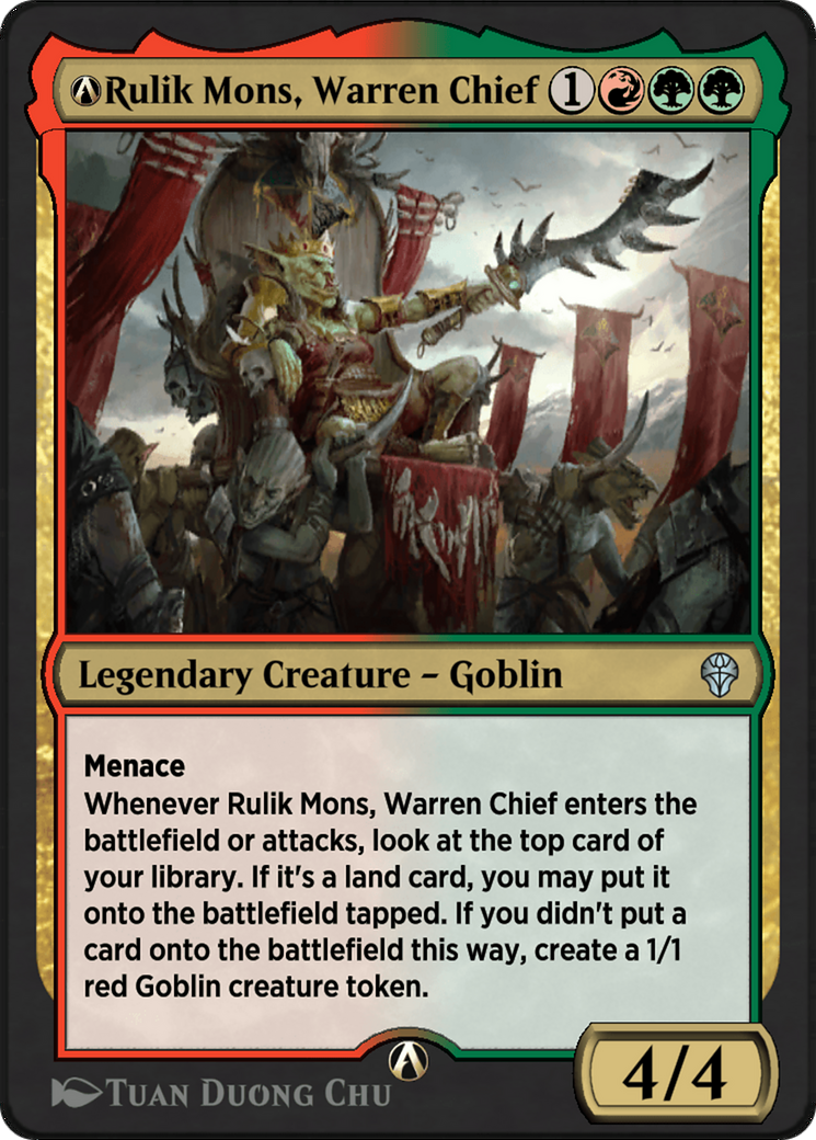 A-Rulik Mons, Warren Chief Card Image