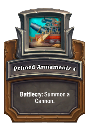 Primed Armaments {0} Card Image