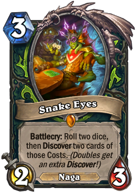 Snake Eyes Card Image