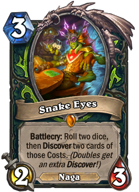 Our Hearthstone Showdown in the Badlands card reveal is snakes all the way  down