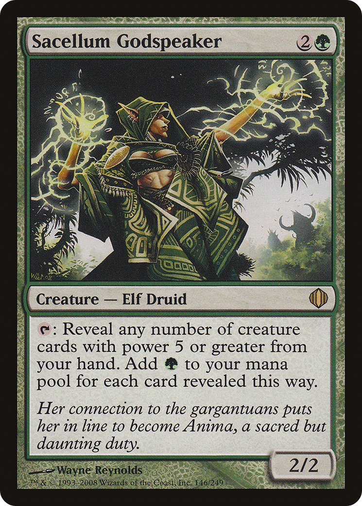 Sacellum Godspeaker Card Image