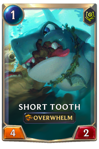 Short Tooth Card Image