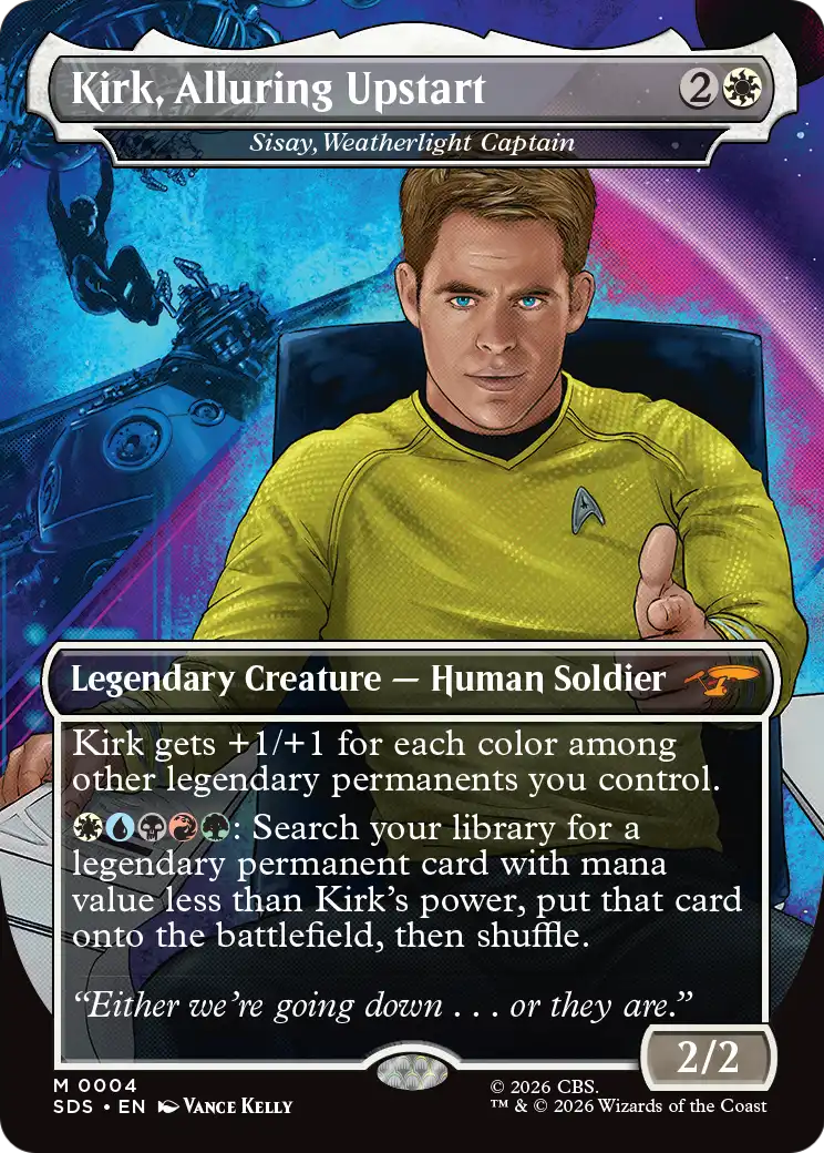 Sisay, Weatherlight Captain Magic: The Gathering card