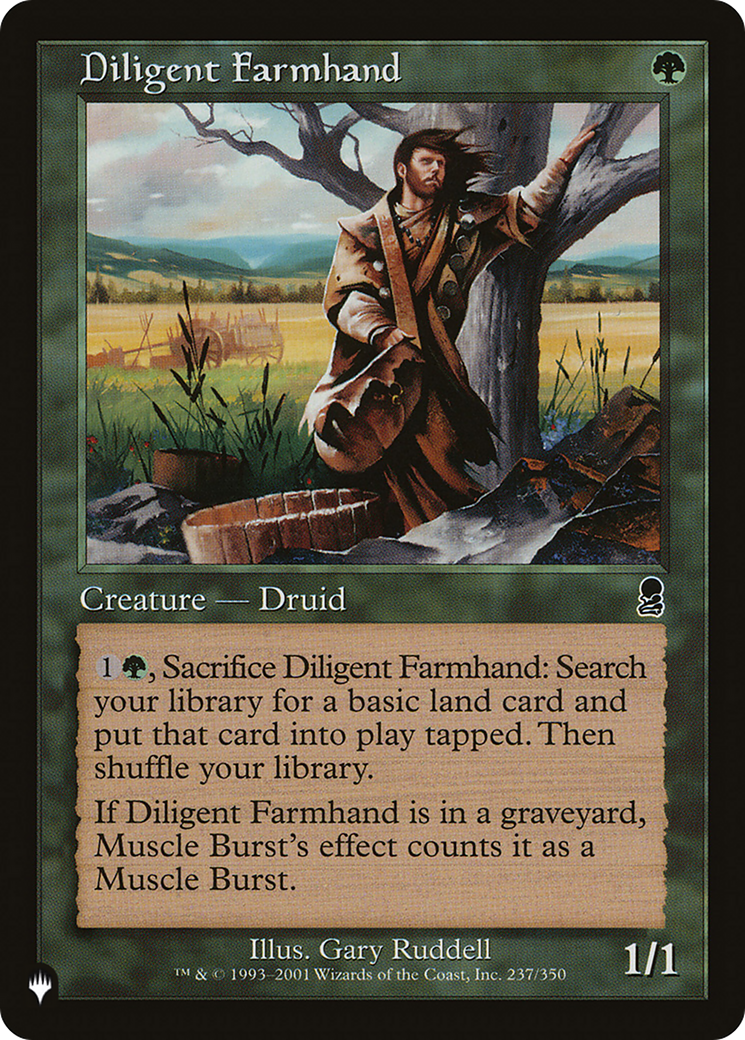 Diligent Farmhand Card Image