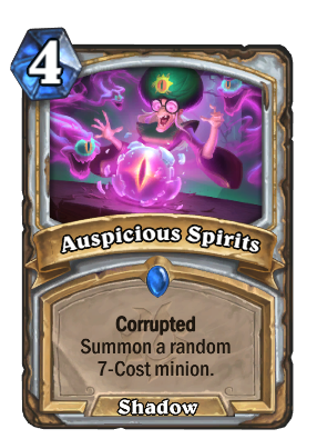 Auspicious Spirits Card Image