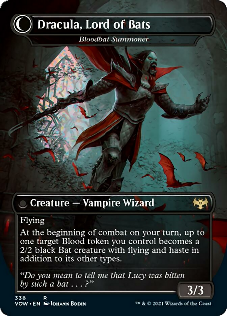Voldaren Bloodcaster // Bloodbat Summoner Card Image