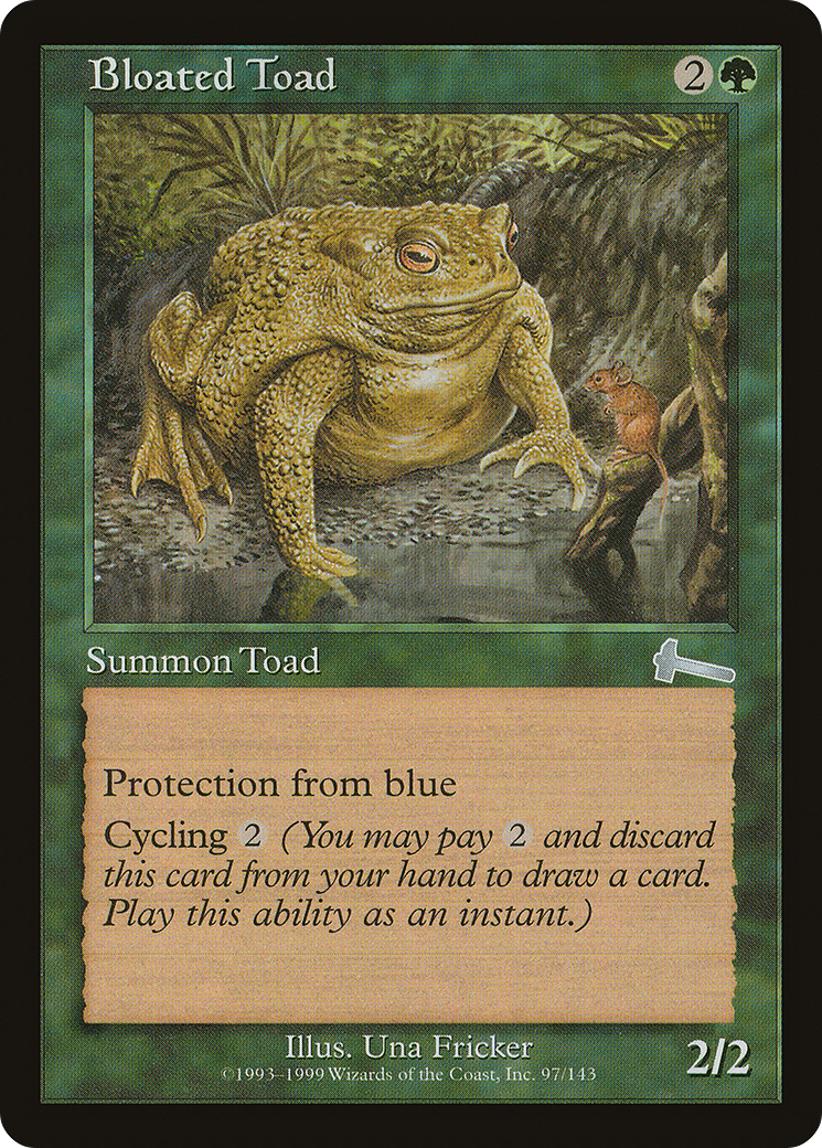 Bloated Toad Card Image