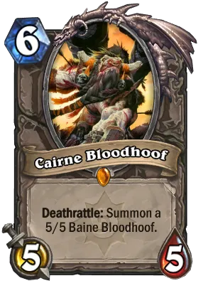 Cairne Bloodhoof Card Image