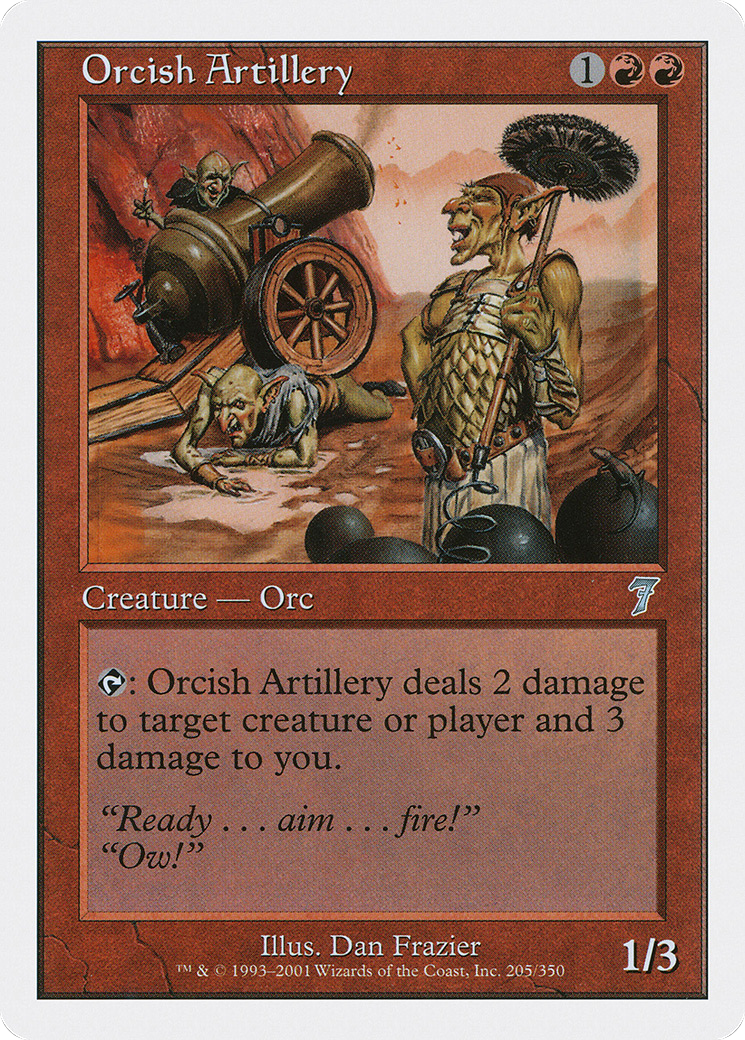 Orcish Artillery Card Image