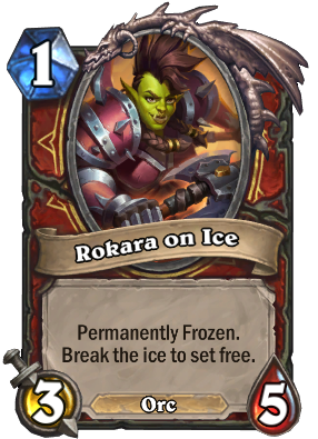 Rokara on Ice Card Image