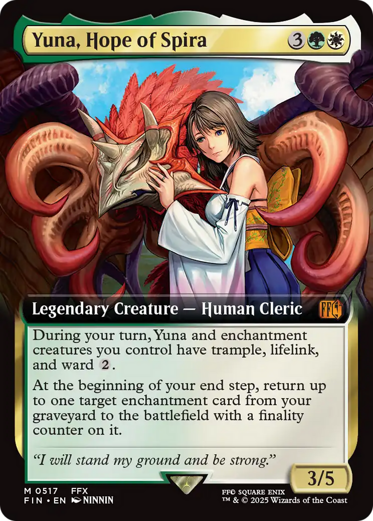 Yuna, Hope of Spira Card Image