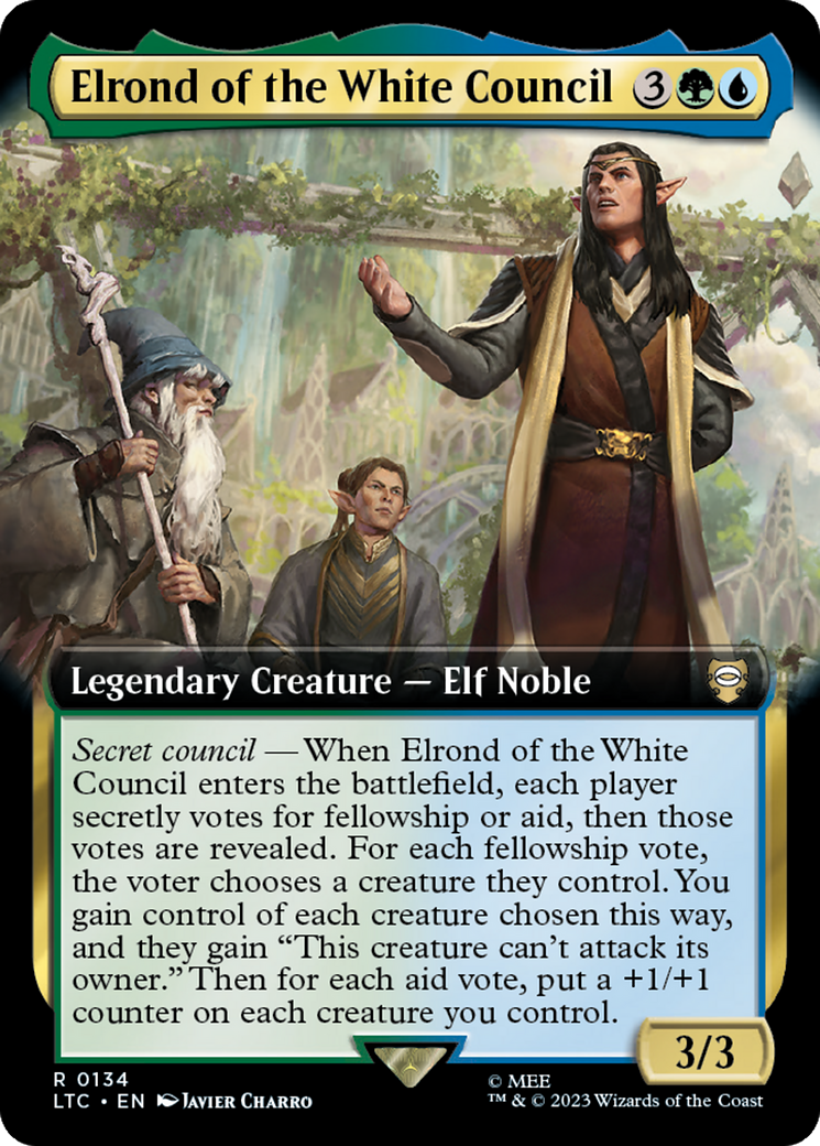Elrond of the White Council Card Image