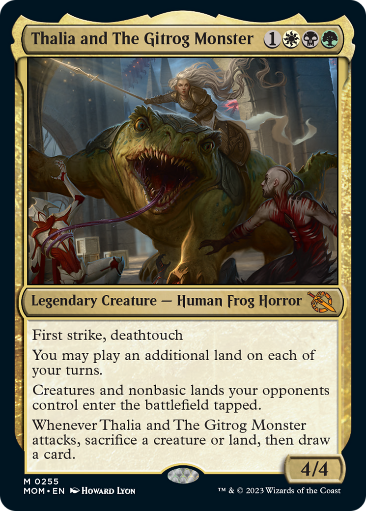 Thalia and The Gitrog Monster Card Image
