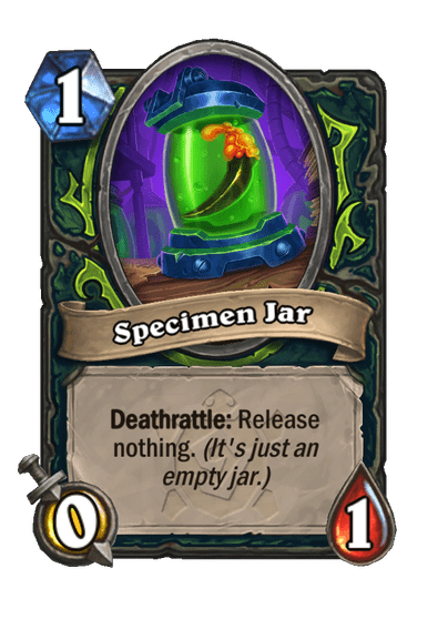 Specimen Jar Card Image