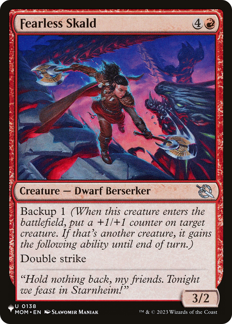 Fearless Skald Card Image