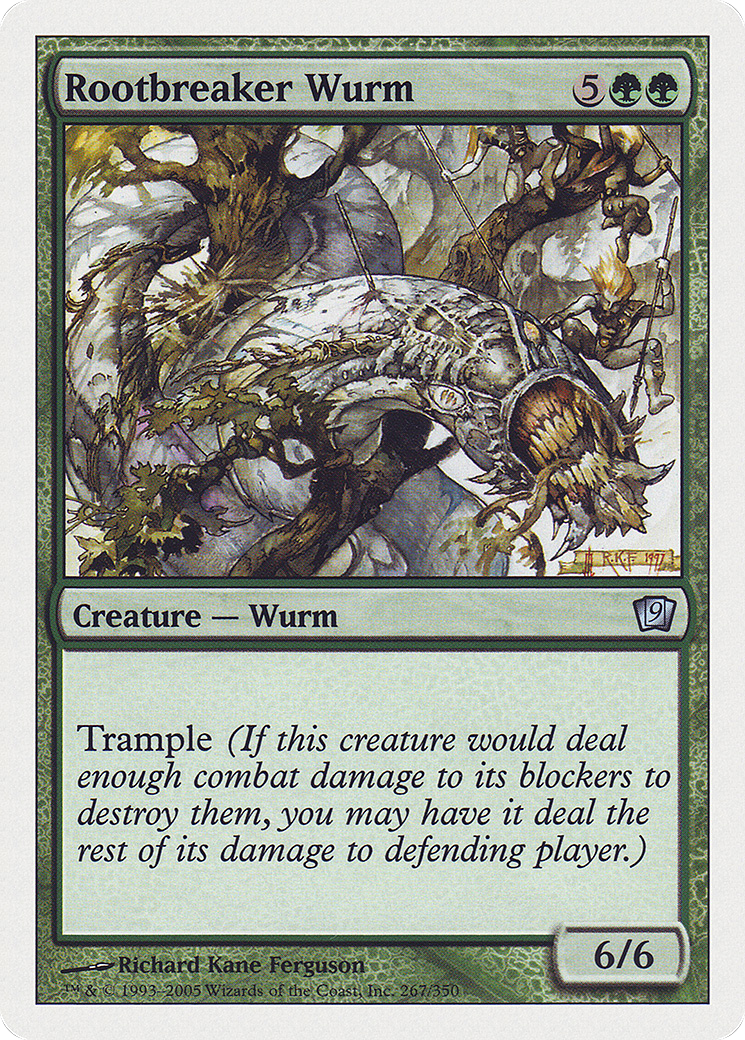 Rootbreaker Wurm Card Image