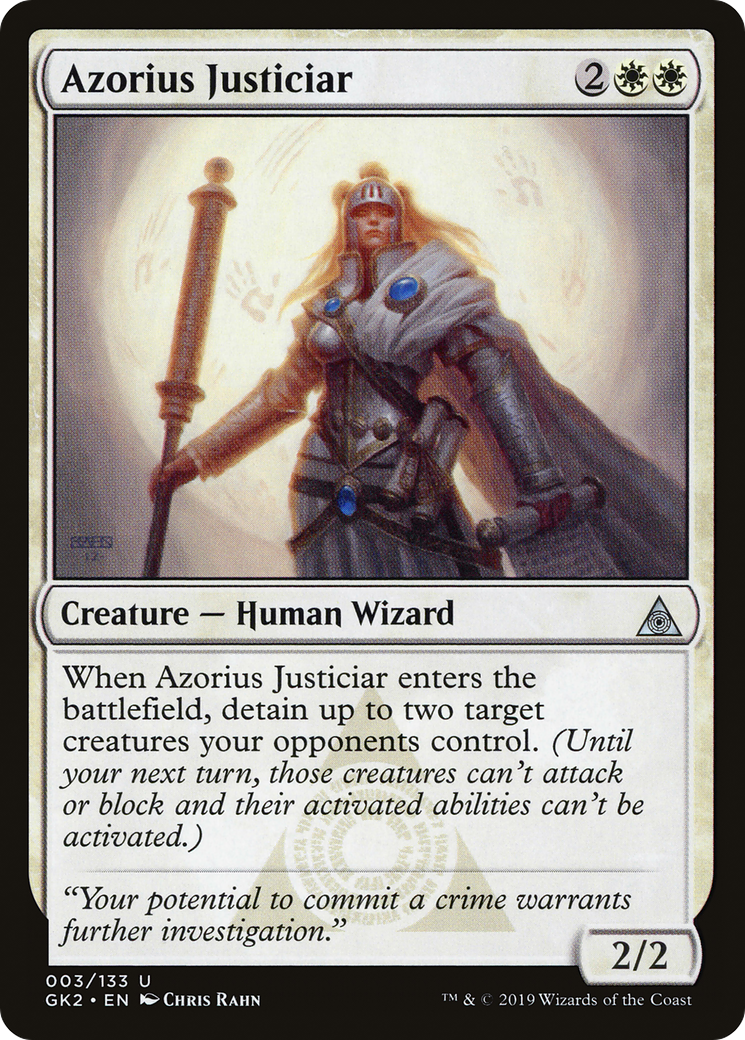 Azorius Justiciar Card Image