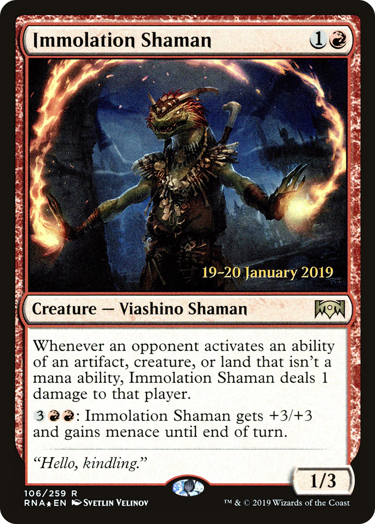 Immolation Shaman Card Image