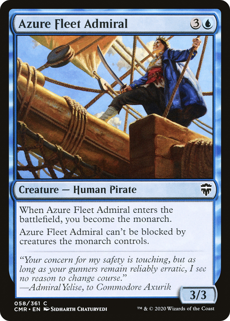 Azure Fleet Admiral Card Image
